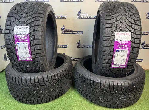 ICE STAR TSW1Разноширокий комплект Tourador WINTER PRO TSW1 245/40R19 + 275/35R19 шипованные